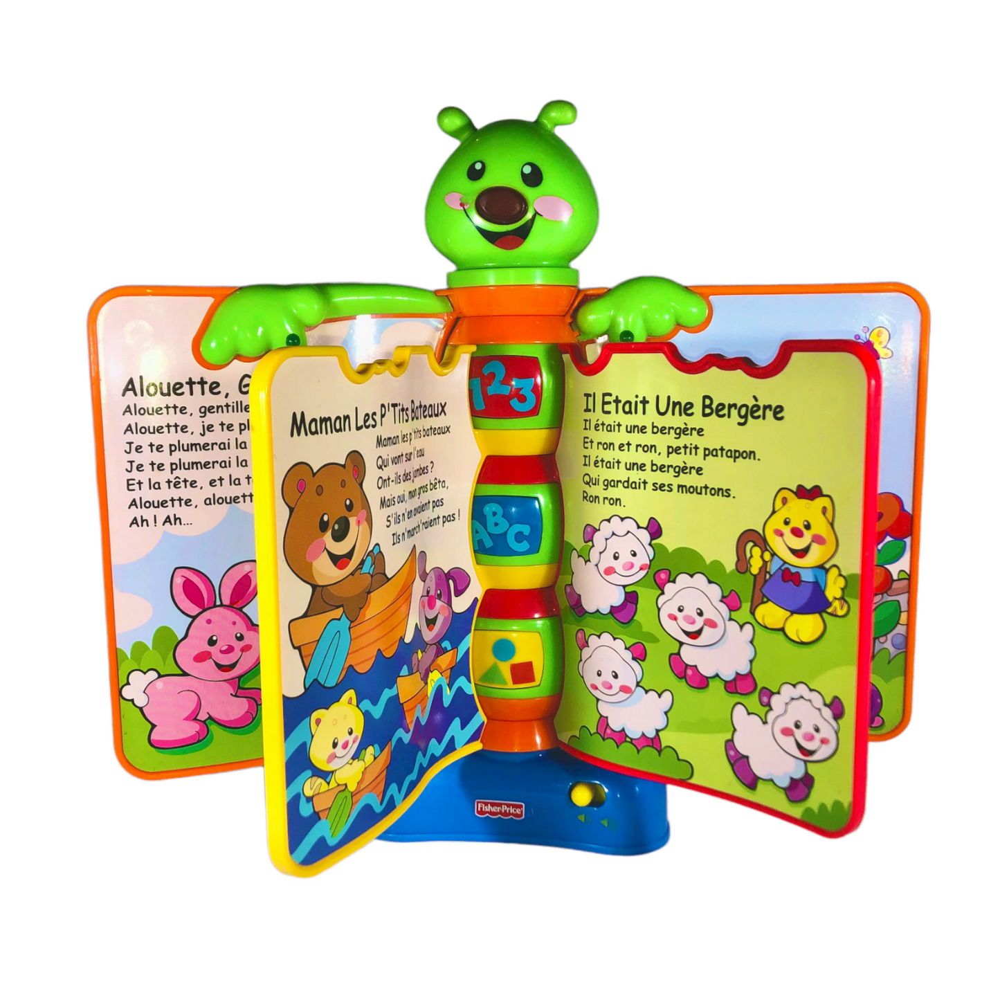 Livre musical d’éveil rigolotronique Espagnol FISHE-PRICE - Dès 1 an | Lutin Vert 9874