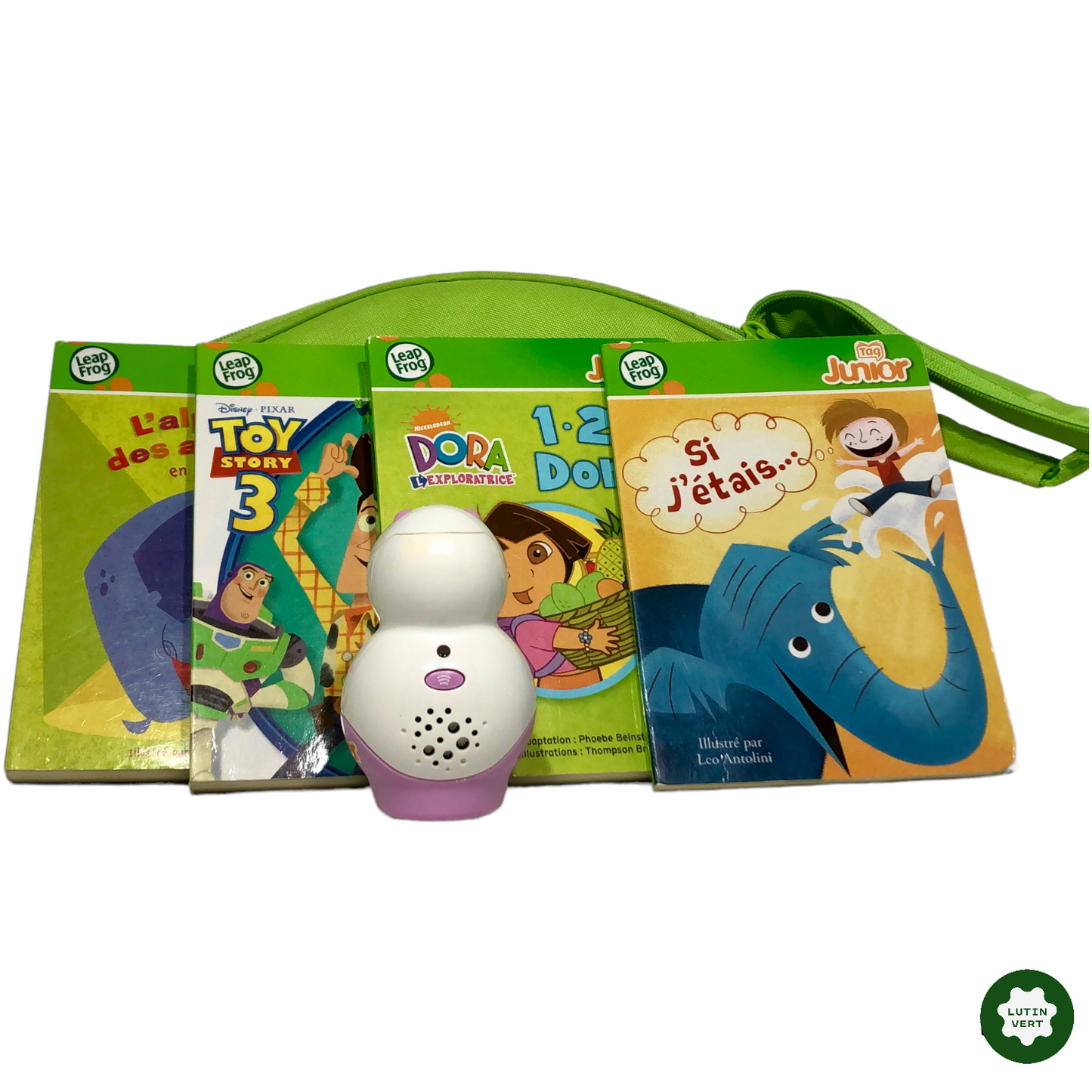 Tag Junior Avec 4 Livres + Mallette De Transport - Leap Frog - Dora Toy, Story d'occasion