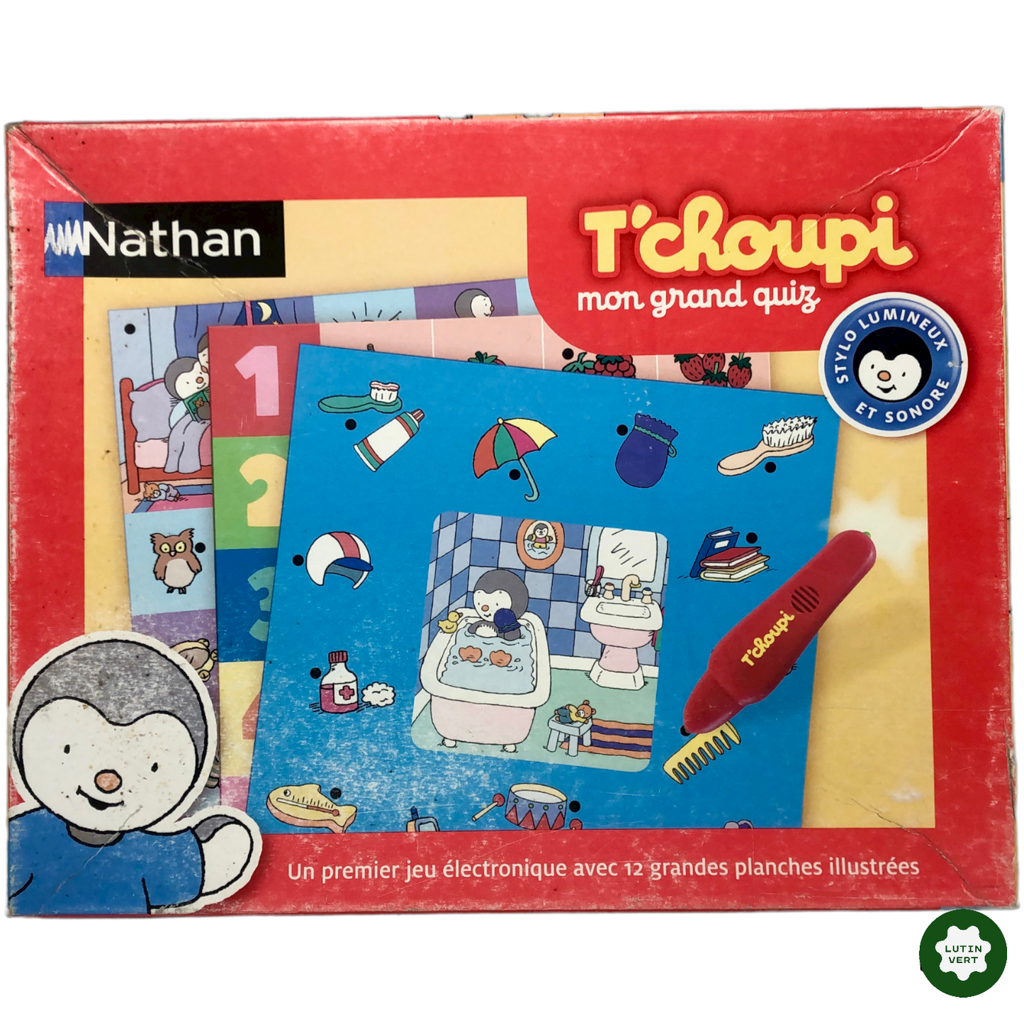 Mon grand quiz T'choupi d'occasion NATHAN