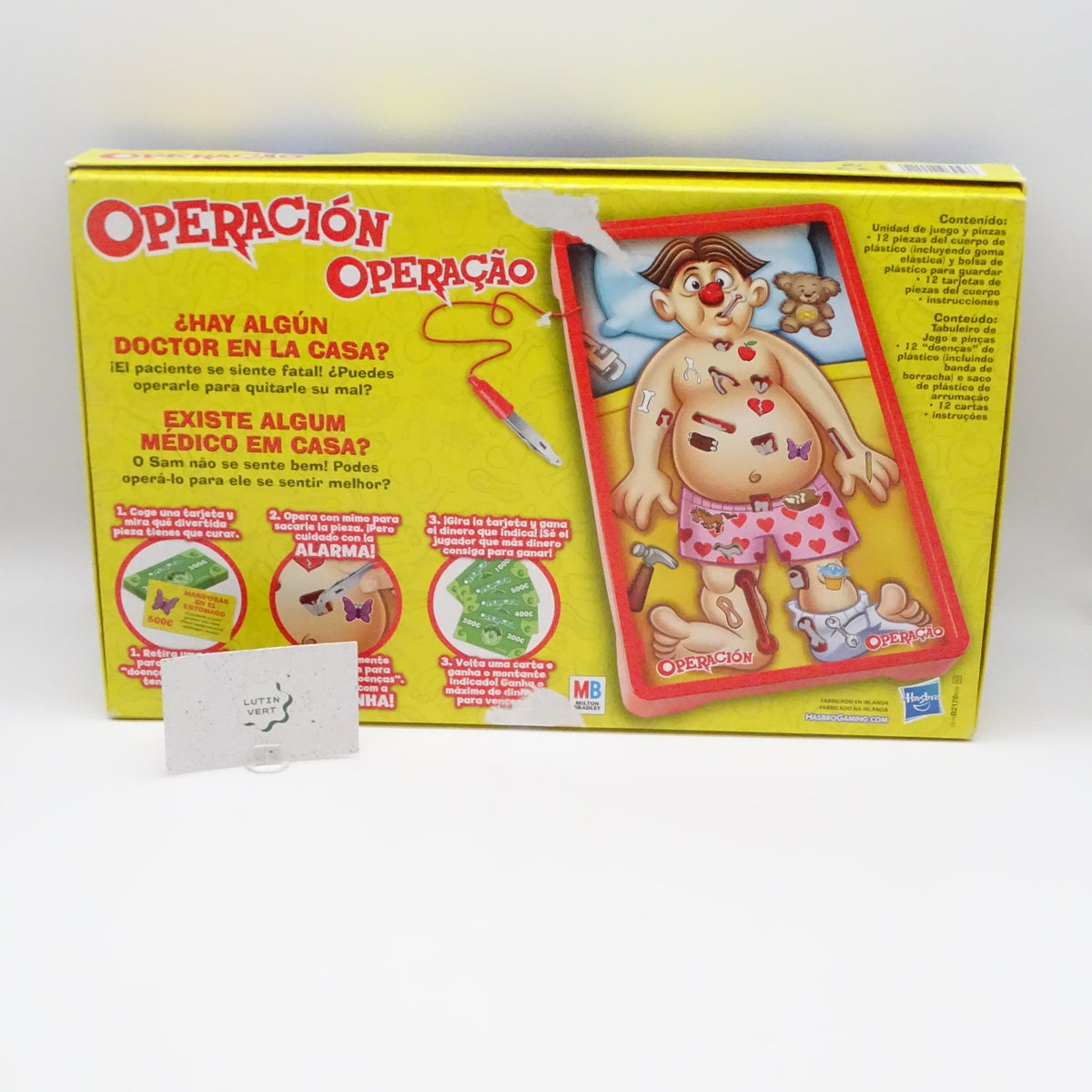Operación Operação HASBRO - Dès 6 ans | Ref 15917