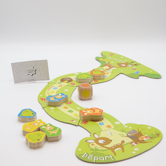 Jeux 2 en 1 (course petit Faon et Grenouille)  - Dès 5 ans  | Ref 595