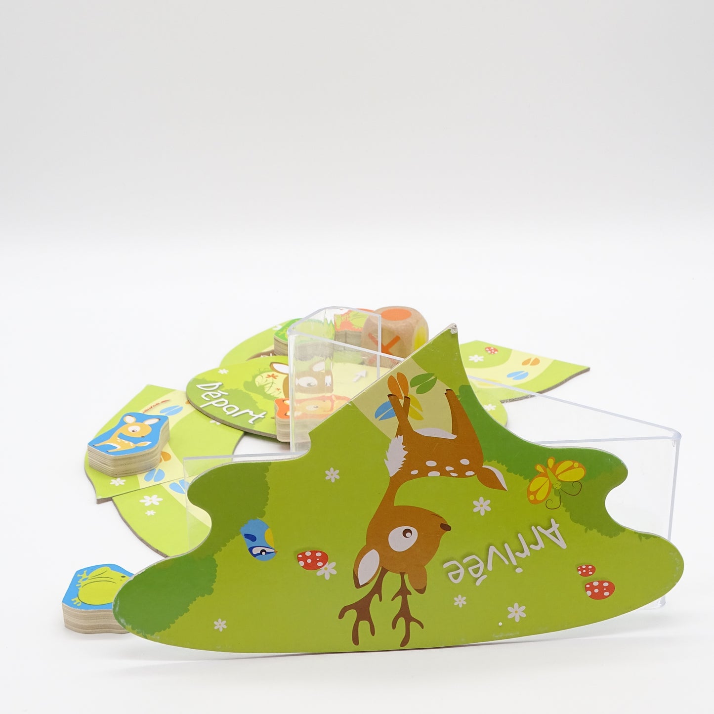 Jeux 2 en 1 (course petit Faon et Grenouille)  - Dès 5 ans  | Ref 595
