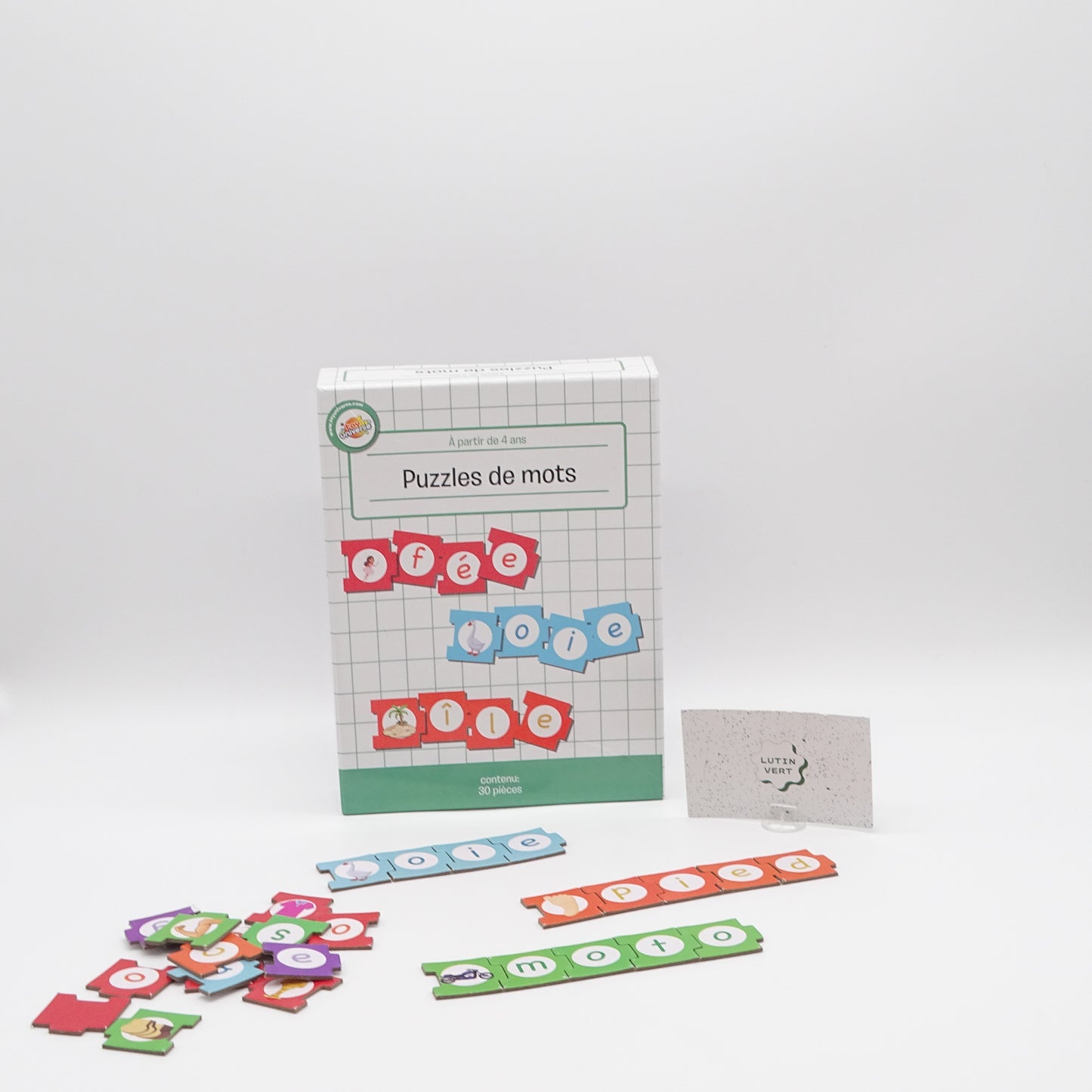 Puzzles de mots TOY UNIVERSE - Dès 4 ans | Ref 14720