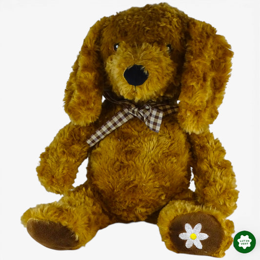 Peluche chien marron d'occasion SANS MARQUE - Dès 3 ans | Ref 10584