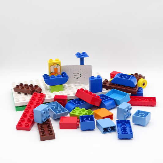 Vrac 500G de Légo 1.2.3 LEGO 1.2.3 - Dès 1 an | Ref 14724