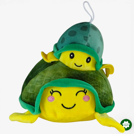 Peluche tortue et bébé d'occasion APEX - Dès 3 ans | Ref 10582
