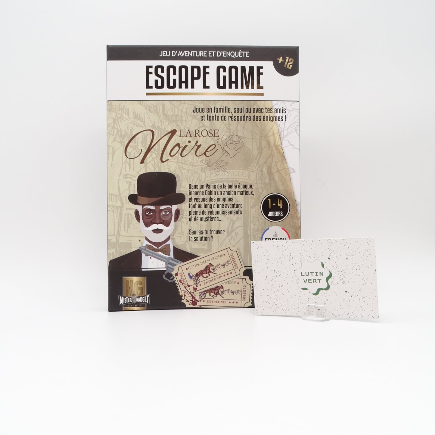 Escape Game La Rose Noire MISTER GADGET - Dès 12 ans | Ref 14742