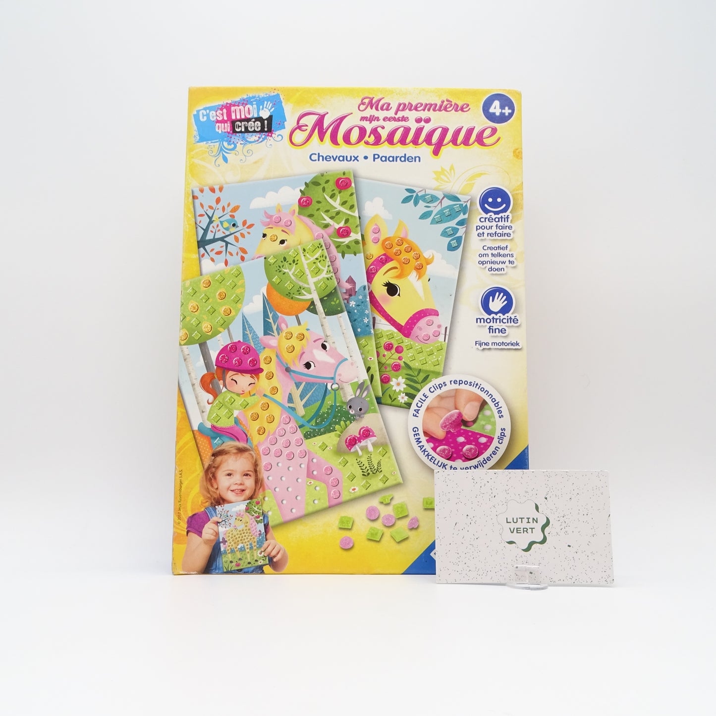Ma Première Mosaïque RAVENSBURGER - Dès 4 ans | Ref 14741