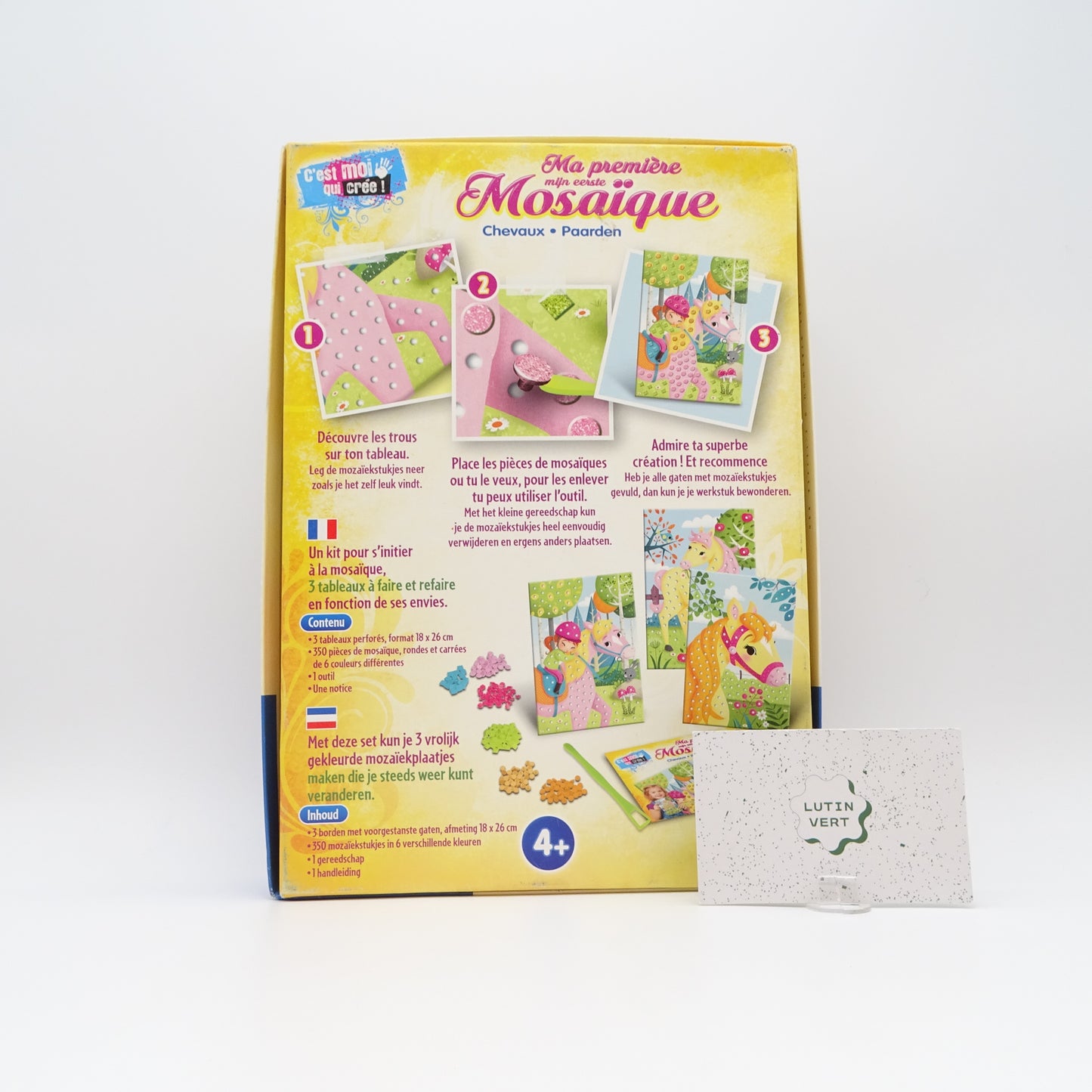Ma Première Mosaïque RAVENSBURGER - Dès 4 ans | Ref 14741