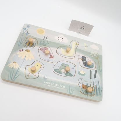 Puzzle Sonore  LITTLE DUTCH - Dès 18 mois | Ref 14749