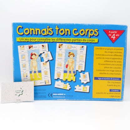 Connais Ton Corps EDUCA - Dès 4 ans | Ref 14752