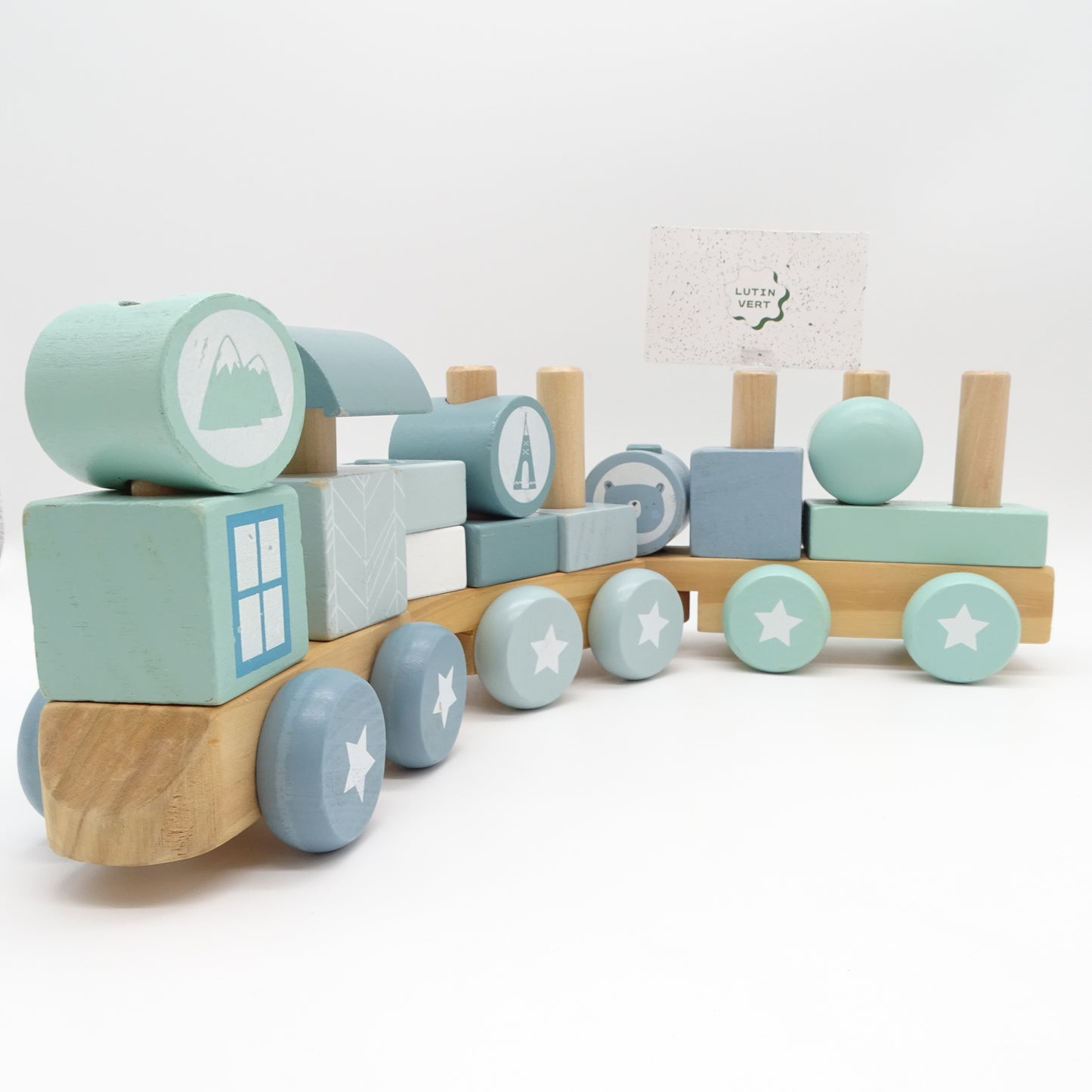 Train en Bois LITTLE DUTCH - Dès 3 ans | Ref 14748
