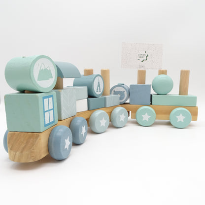 Train en Bois LITTLE DUTCH - Dès 3 ans | Ref 14748