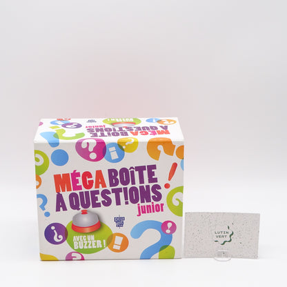 Méga boîte à questions junior  DEUX COQS D’OR - Dès 8 ans | Ref 14755