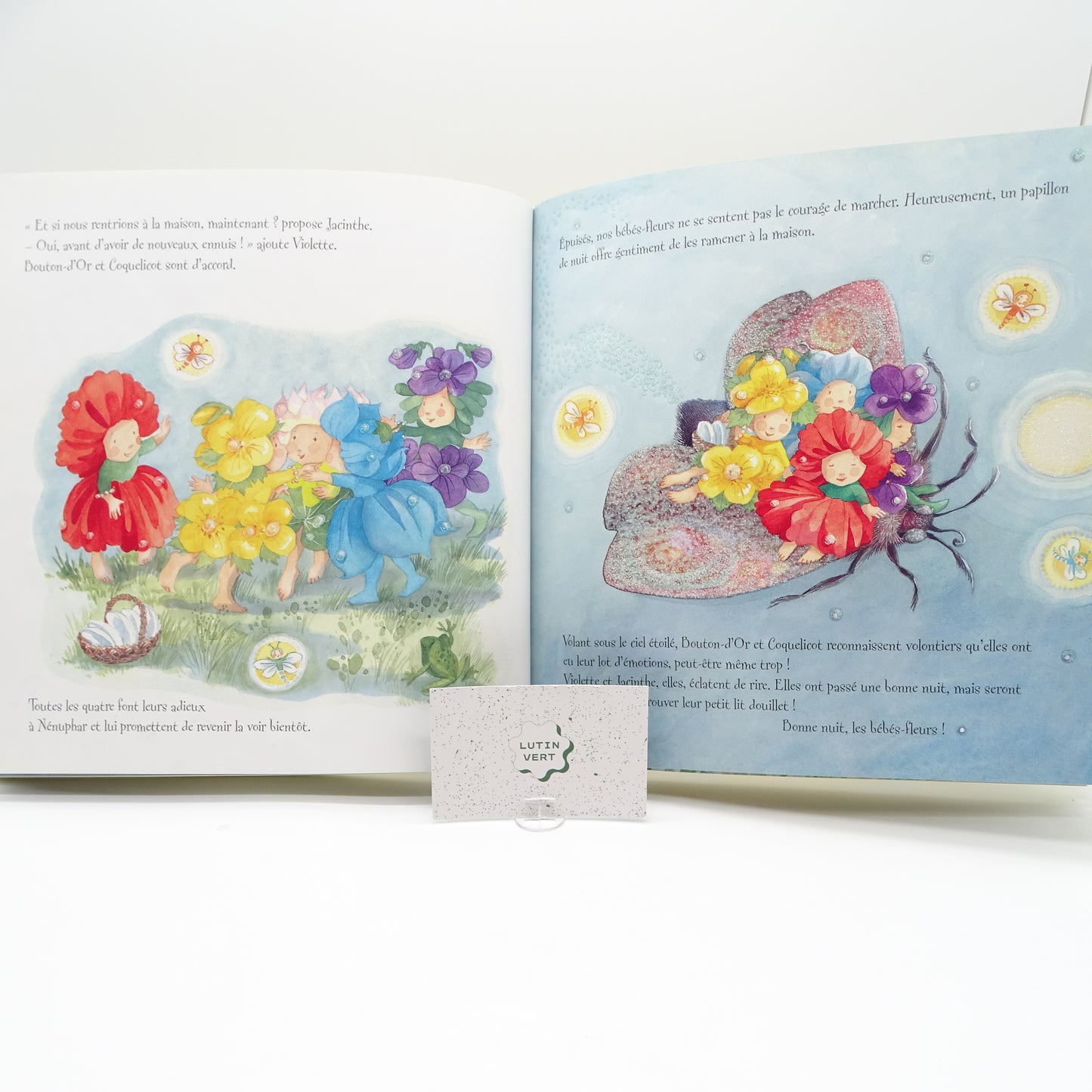 Les Bébés-fleurs, histoire du jardin aux mille couleurs EDITION QUATRE FLEUVES - Dès 3 ans | Ref 14773