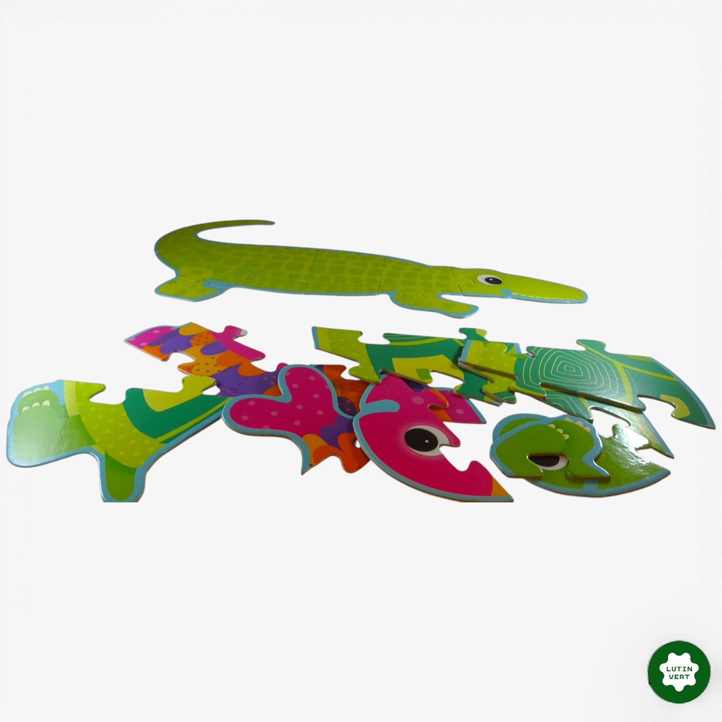 3 puzzles évolutifs animaux aquatiques d'occasion AVENUE MANDARINE - Dès 2 ans | Ref 10684