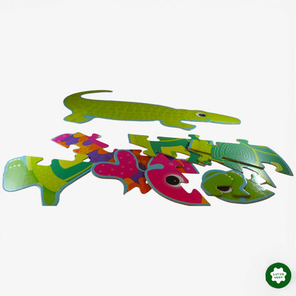 3 puzzles évolutifs animaux aquatiques d'occasion AVENUE MANDARINE - Dès 2 ans | Ref 10684
