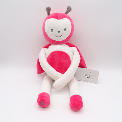 Doudou coccinelle rose OBAÏBI - Dès Naissance | Ref 14776