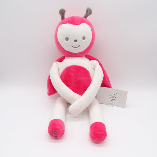 Doudou coccinelle rose OBAÏBI - Dès Naissance | Ref 14776