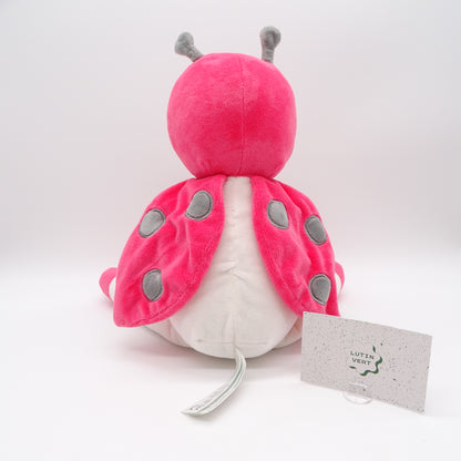 Doudou coccinelle rose OBAÏBI - Dès Naissance | Ref 14776