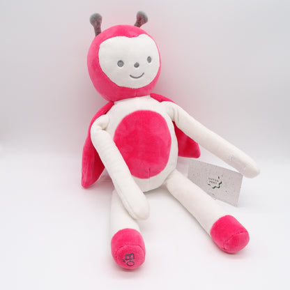 Doudou coccinelle rose OBAÏBI - Dès Naissance | Ref 14776