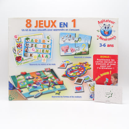 8 Jeux en 1 CLEMENTONI - Dès 3 ans | Ref 14783