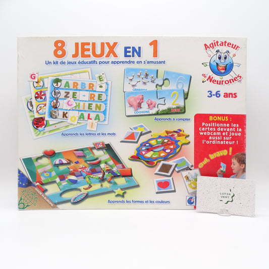 8 Jeux en 1 CLEMENTONI - Dès 3 ans | Ref 14783
