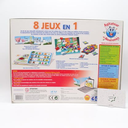 8 Jeux en 1 CLEMENTONI - Dès 3 ans | Ref 14783