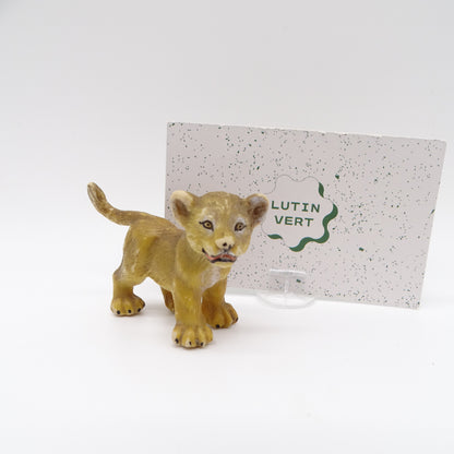 Petite figurine lionceau 7 cm SCHLEICH - Dès 3 ans | Ref 14781