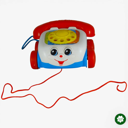 Téléphone animé Vintage à tirer d'occasion FISHER-PRICE  - Dès 3 mois | Ref 10718