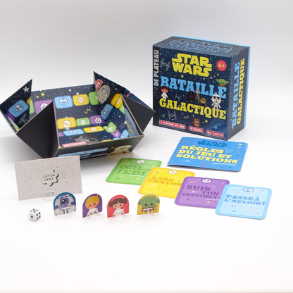 Jeu de plateau bataille galactique Star Wars HACHETTE - Dès 6 ans | Ref 14815