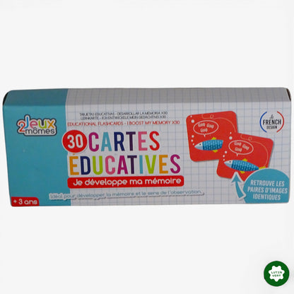 30 cartes éducatives d'occasion JEUX2MÔMES - Dès 3 ans | Ref 10734