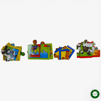 Puzzle « la ferme 4 en 1 » d'occasion ORCHARD TOYS - Dès 3 ans | Ref 10740