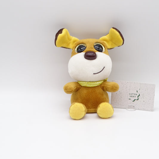 Peluche chien aux yeux paillettés LOOKIZ - Dès 3 ans | Ref 14808