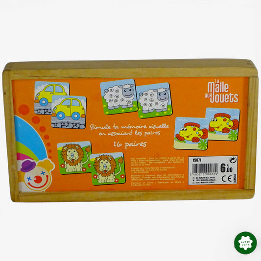 Jeu de mémoire d'occasion LA MALLE AUX JOUETS - Dès 1 an | Ref 10735