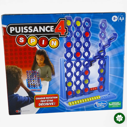Puissance 4 « Spin » d'occasion HASBRO - Dès 8 ans | Ref 10727