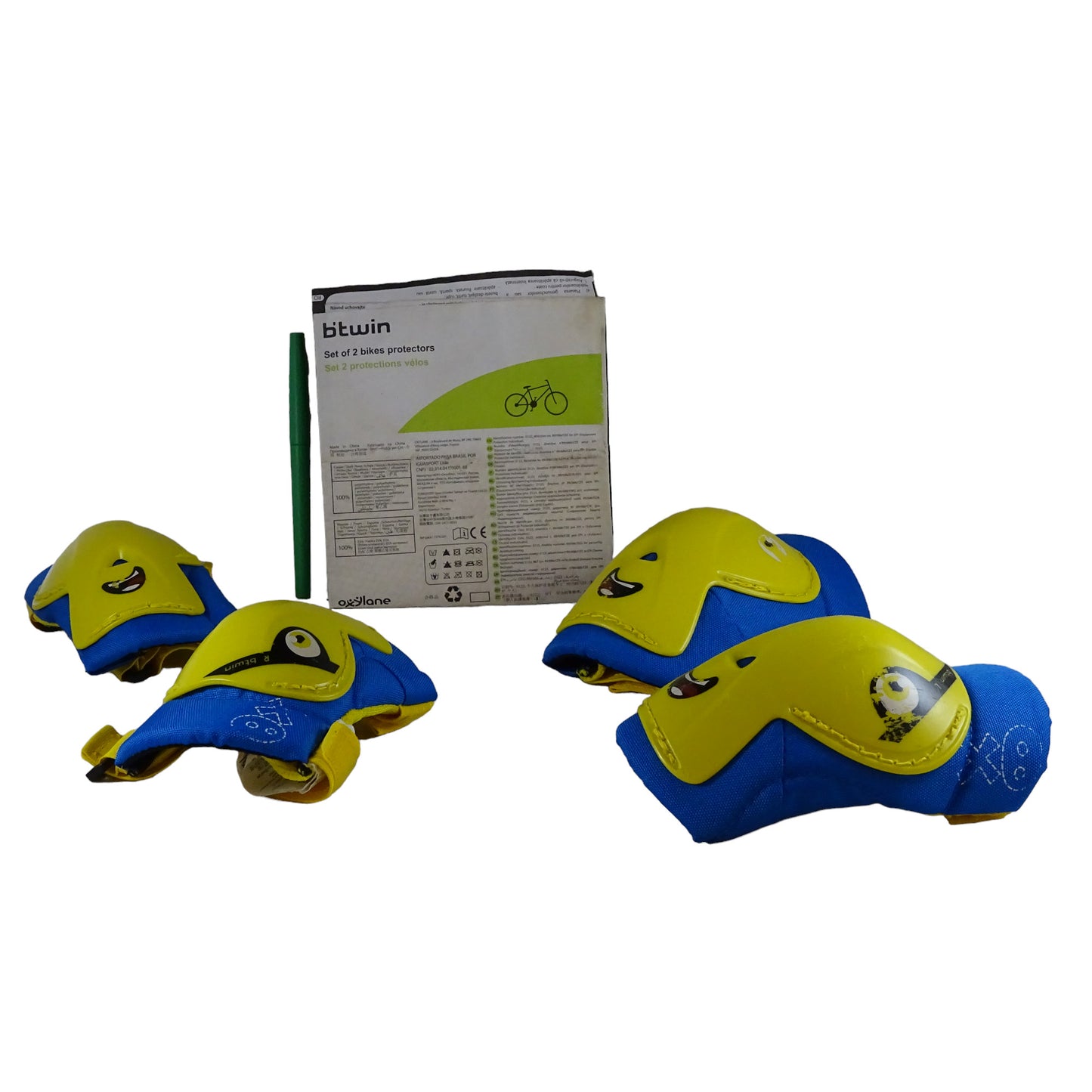 Protections genoux et coudes XSS B’TWIN. d'occasion  - Dès 5 ans | Lutin Vert