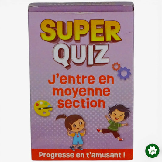Super Quiz J’entre en Moyenne section d'occasion SANS MARQUE - Dès 4 ans | Ref 10732
