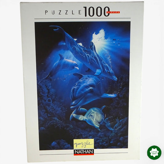 Puzzle « Quatre dauphins » d'occasion NATHAN - Dès 10 ans | Ref 10749