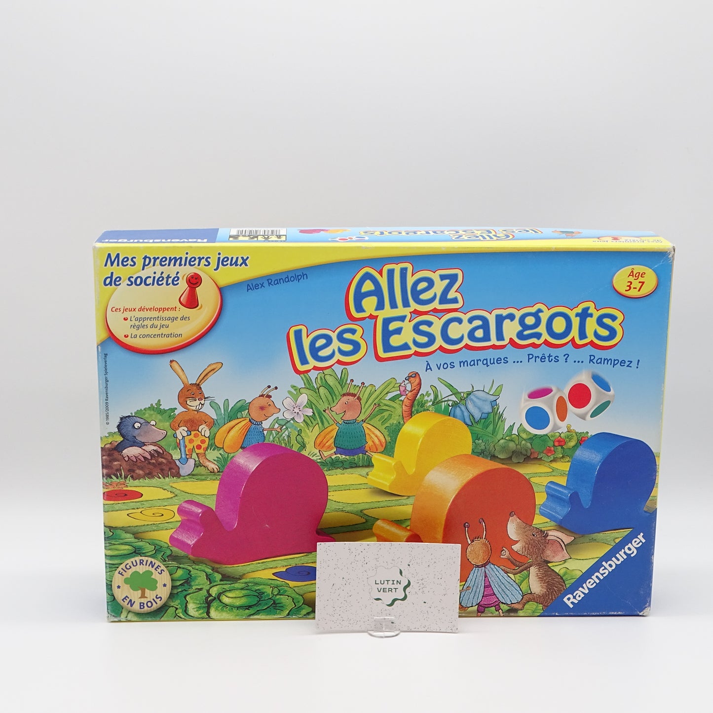 Allez les escargots RAVENSBURGER - Dès 3 ans | Ref 14832