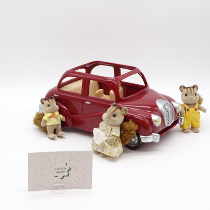 Voiture Rouge/ Bordeau SYLVANIANS - Dès 4 ans | Ref 14840