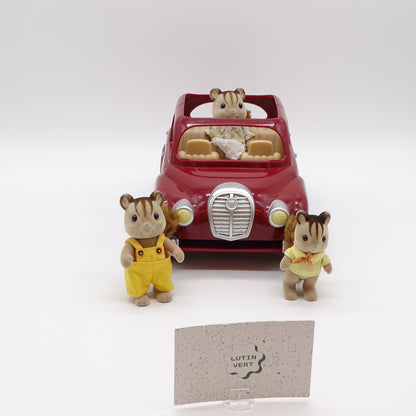 Voiture Rouge/ Bordeau SYLVANIANS - Dès 4 ans | Ref 14840