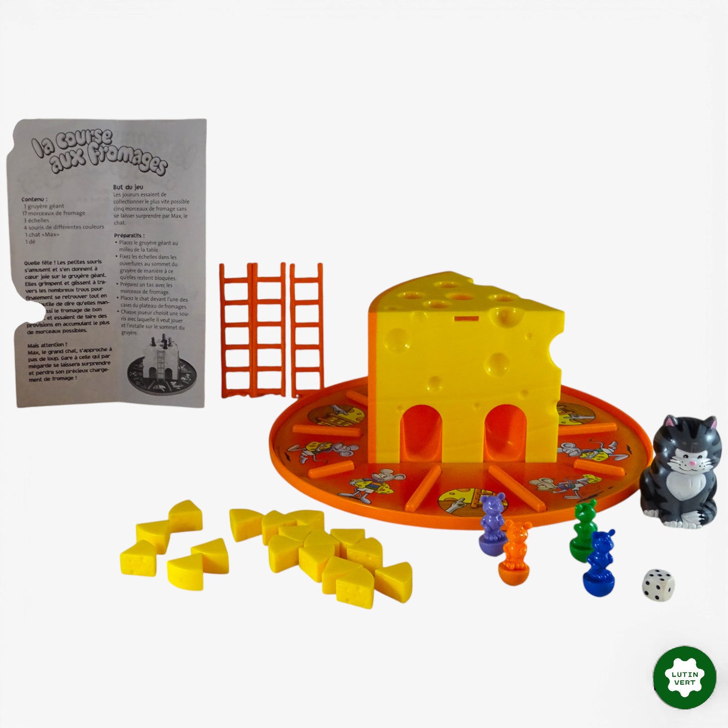 La course aux fromages (2003) d'occasion RAVENSBURGER - Dès 4 ans | Ref 10771