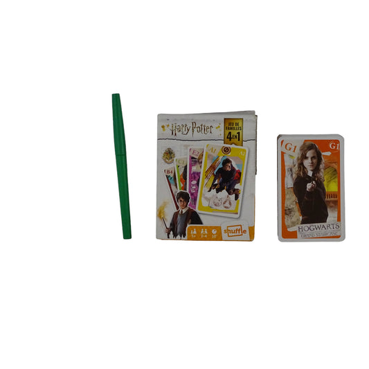 Harry Potter Jeu de Familles 4 en 1 d'occasion CARTA MUNDI - Dès 5 ans | Lutin Vert
