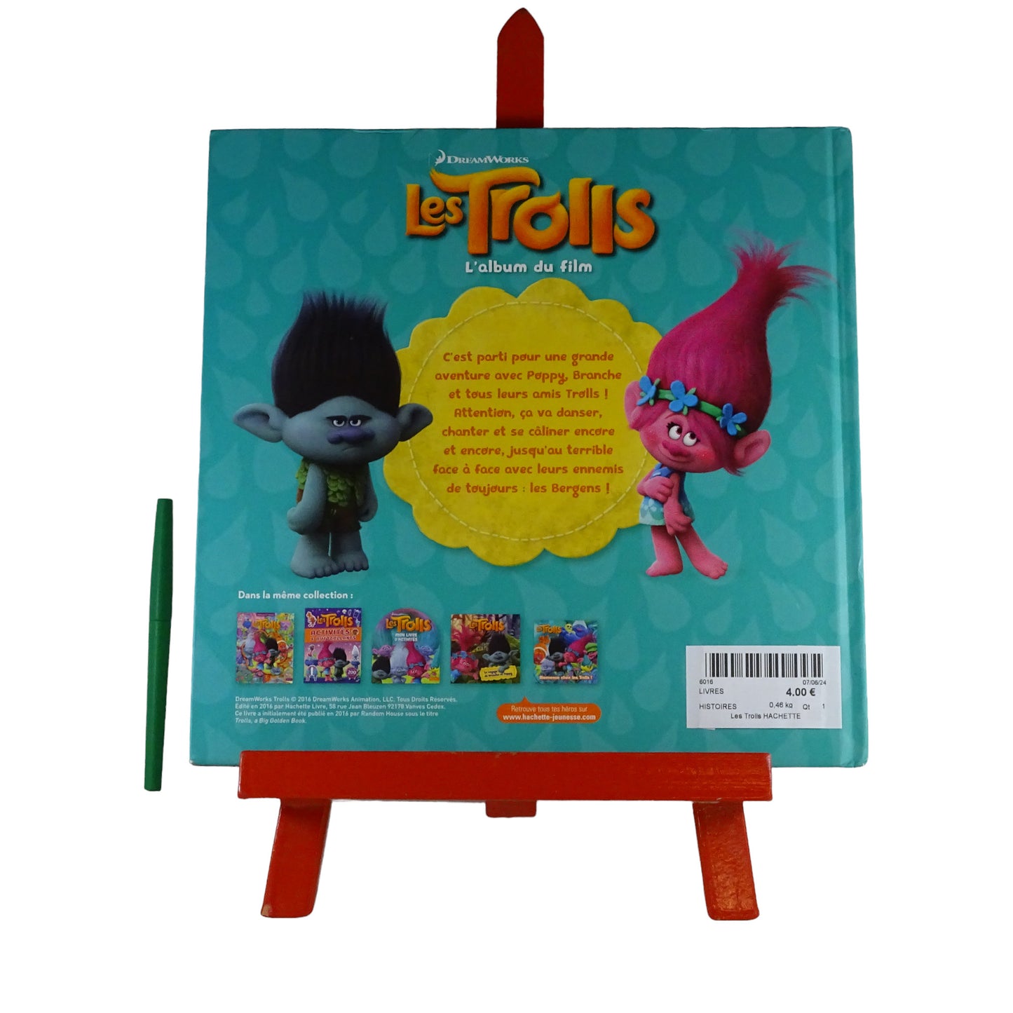 Les Trolls L’album du film. d'occasion  - Dès 3 ans | Lutin Vert