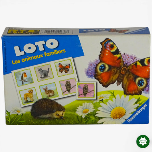 Loto « Les animaux familiers » d'occasion RAVENSBURGER - Dès 3 ans | Ref 10785