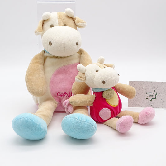 Mon doudou vache cerise D&C - Dès Naissance | Ref 14861
