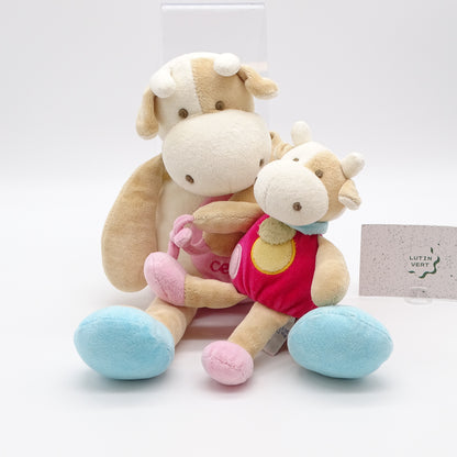 Mon doudou vache cerise D&C - Dès Naissance | Ref 14861