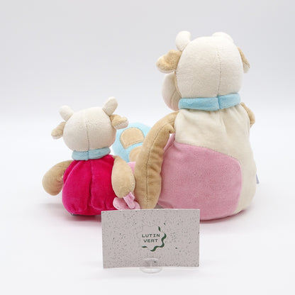 Mon doudou vache cerise D&C - Dès Naissance | Ref 14861