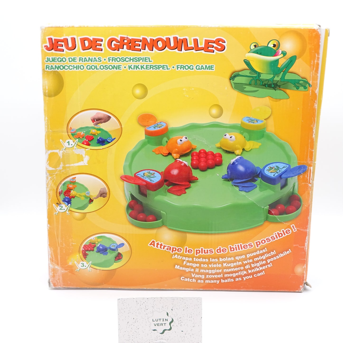 Jeu de grenouilles LGRI - Dès 3 ans | Ref 14865